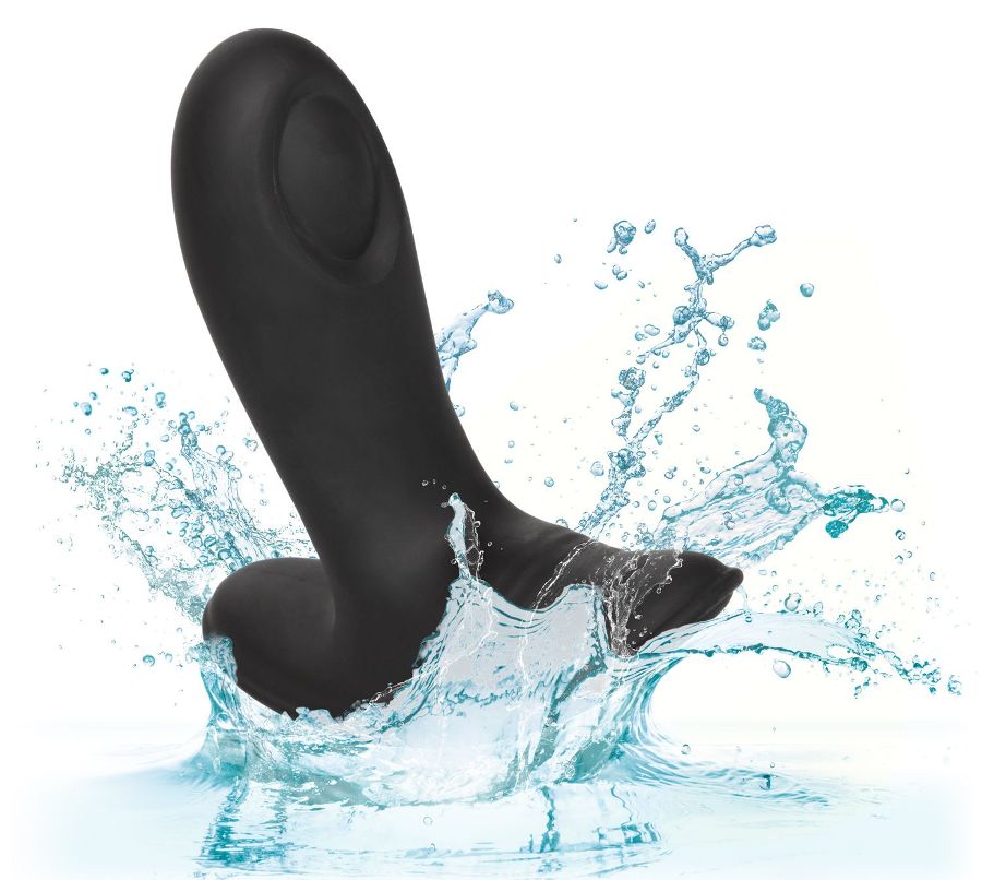 The Eclipse Wristband Remote Pulsing Probe is a sensual sili... CEN - Eclipse Wristband Remote Pulsing Probe - Black photo-12