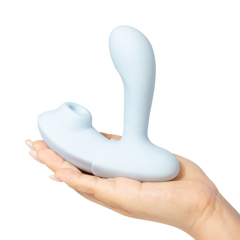 Night Fever with a detachable 2-in-1 design, can be a panty ... Nomi Tang - Night Fever 2in1 Vibrator - Blue photo-2