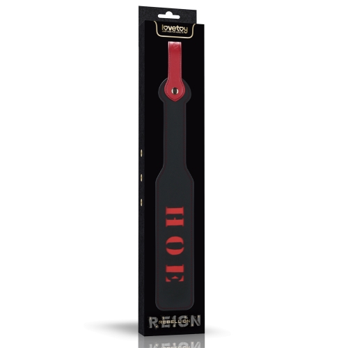 Lovetoy - 15'' Rebellion Reign Paddle - Black photo