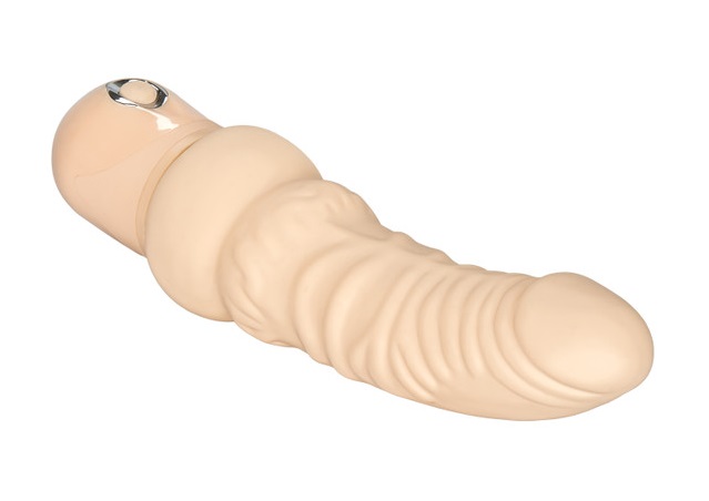 Soft, flexible, and power-packed the Waterproof Power Stud C... CEN - Power Stud Curvy Vibrator - Ivory photo-6