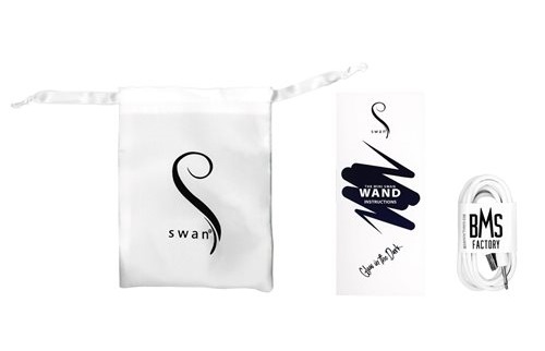Swan - 發光迷你震動棒 - 橙色 照片