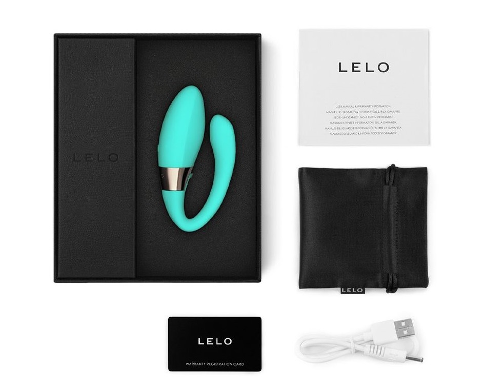 TIANI Harmony is an app-connected vibrator for couples with ... Lelo - Tiani Harmony APP Vibrator - Aqua photo-6