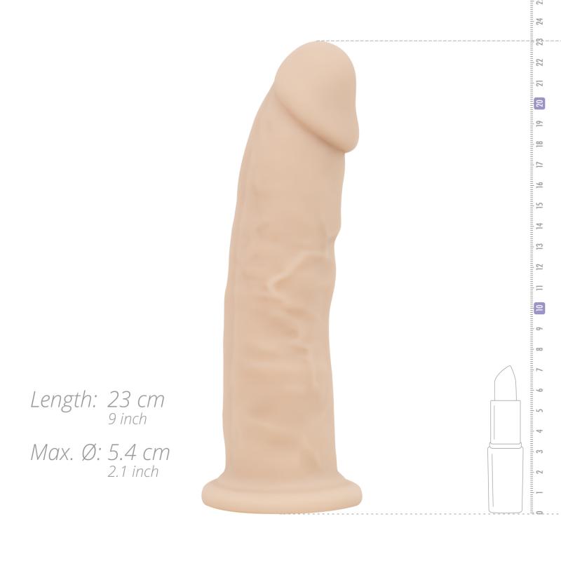 Enjoy exceptionally realistic stimulation with the Xavier di... Real Fantasy - Xavier Dildo 23cm photo-9