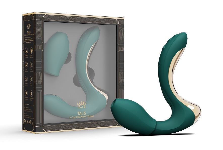 G-Spot PulseWave Vibrator, TALIS is a G-spot vibrator launch... Zalo - Talis G-Spot PulseWave Vibrator - Turquoise Green photo-18
