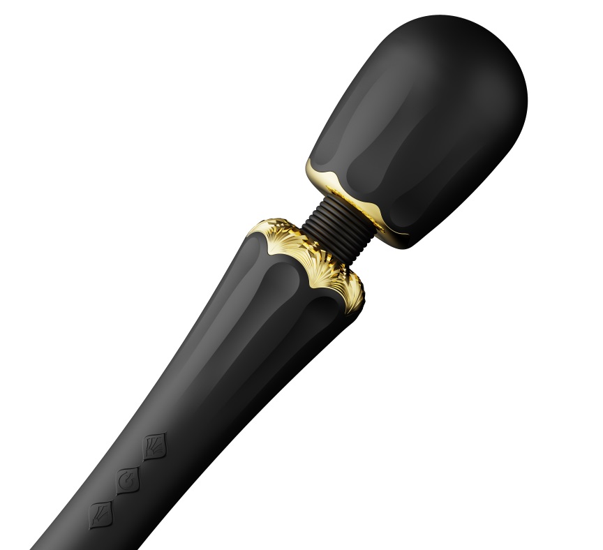 ZALO’s bestselling Legend collection has a new addition — KY... Zalo - Kyro Wand Massager - Obsidian Black photo-6