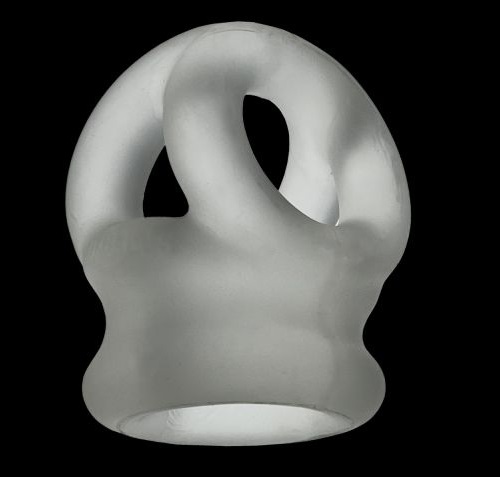 Oxballs - Tri-Squeeze Cocksling - Clear photo