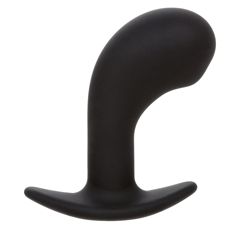 Experience intensified pleasure with the Rock Bottom Curved ... CEN - Rock Bottom Curved Vibro Plug - Black photo-3