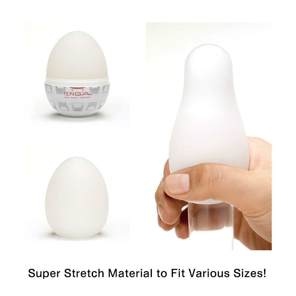 Experience the ultimate pleasure with our Box-Shaped Male Ma... Tenga - Egg Boxy photo-3