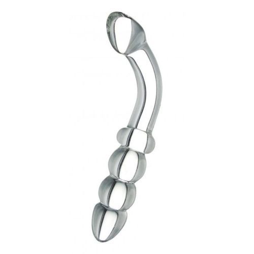 Prisms Erotic Glass - Hamsa G-Spot Wand - Clear photo