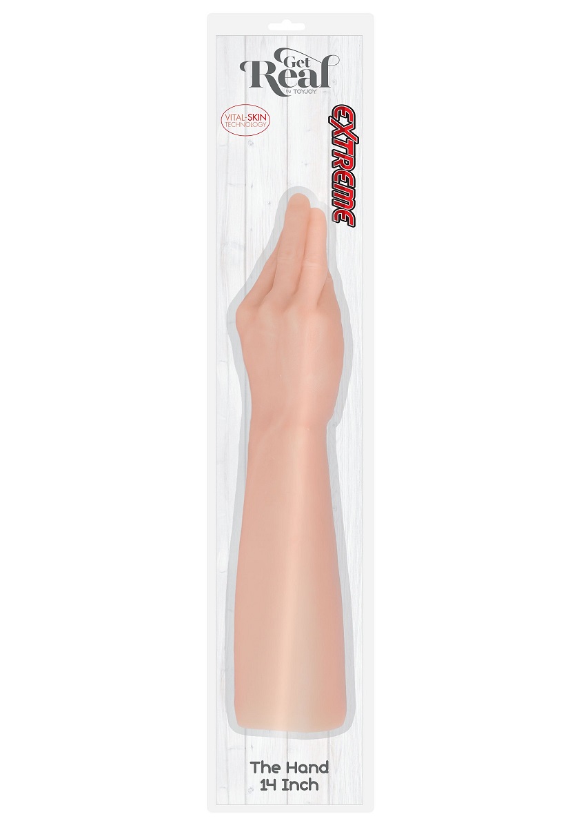 Feel the sensation of The Hand from ToyJoy Get Real Extreme ... ToyJoy - Get Real Fist Hand 36cm - Flesh photo-10