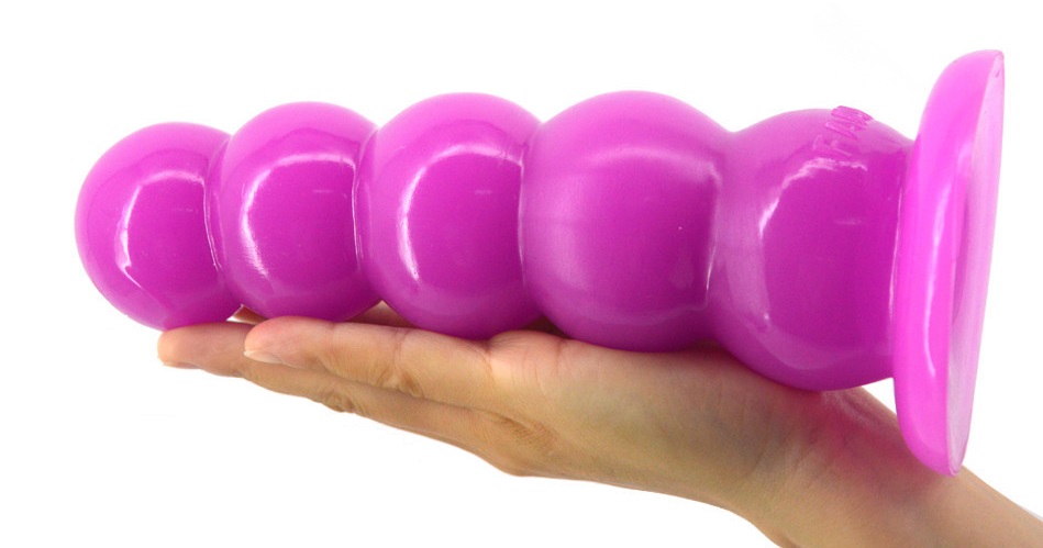 Flexible beads anal plug with suction cup
Material: PVC
Si... FAAK - Beads Anal Plug - Purple photo-5