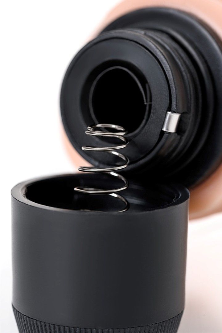 In addition to the realistic feeling of sex with an alpha ma... A-Toys - Vibro Dildo 18cm - Flesh photo-10