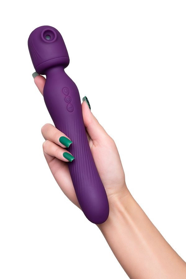 Hyper-functional KISOM stimulator is an absolutely unique de... JOS - Kisom 2 in 1 Stimulator - Purple photo-2