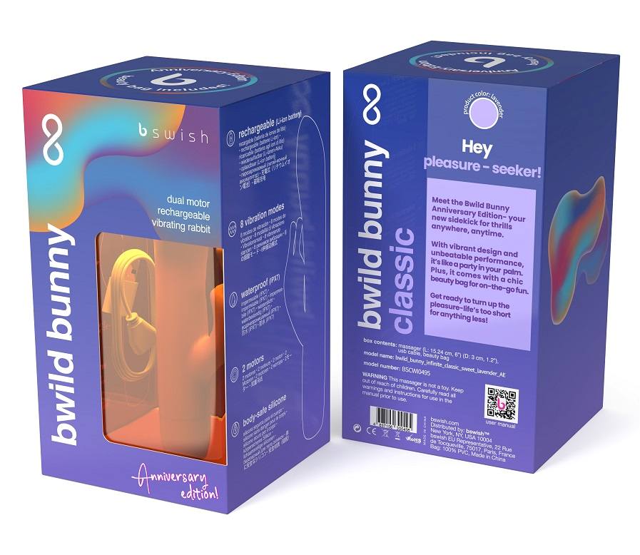 Bready, bwild, byou…
Meet the ‘og’ of pleasure, bwild bunn... B Swish - Infinite Bwild Rabbit Vibrator - Lavender photo-8