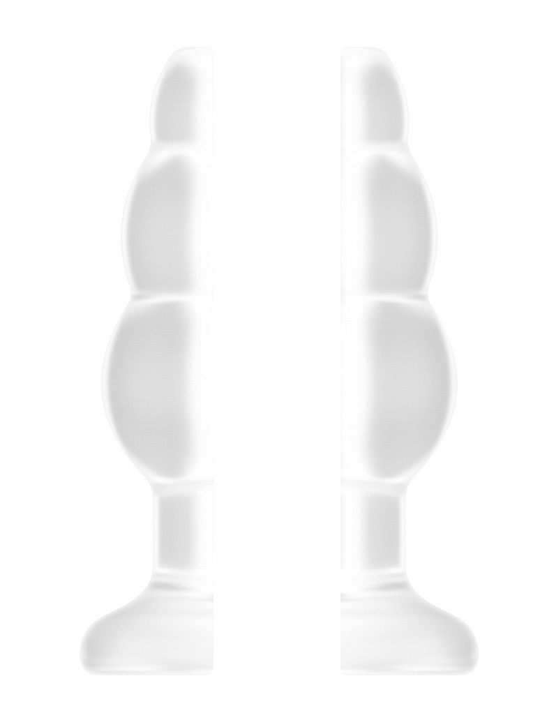 This butt plug will bring some whole new possibilities into ... Sono - #51 Hollow Tunnel Butt Plug L - Clear photo-3