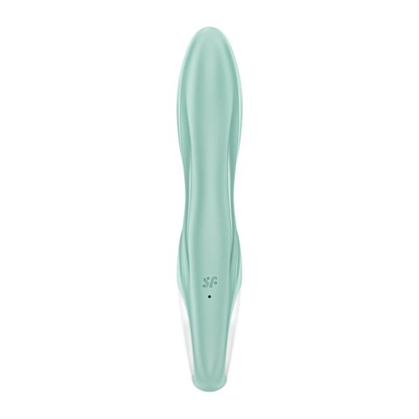 The Air Pump Bunny 5 is a vibrator with an inflation functio... Satisfyer - Air Pump Bunny 5 - Blue photo-6