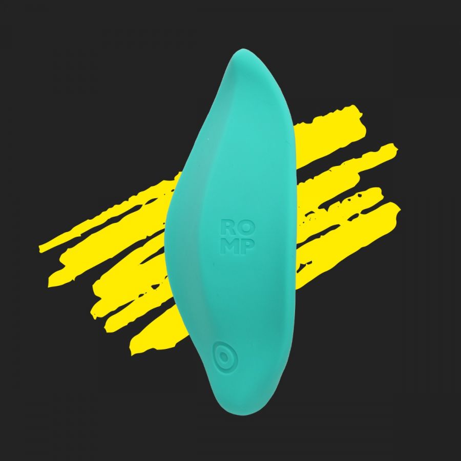 ROMP Wave is a lay-on vibrator that provides deep clitoral s... Romp - Wave - Green photo-6