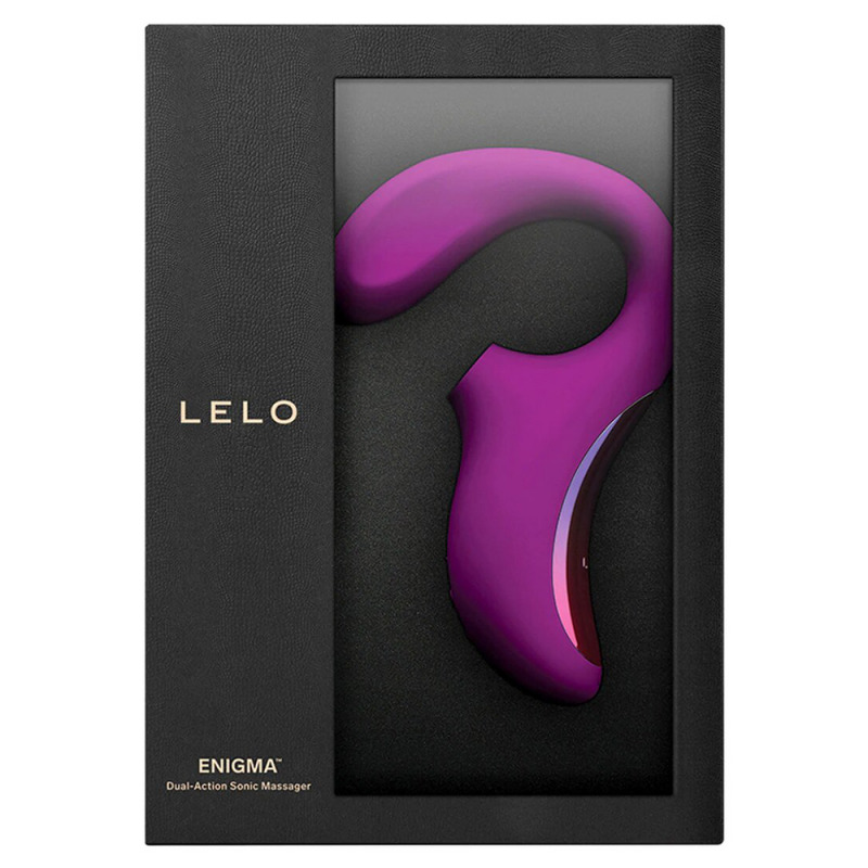 Featuring SenSonic technology that resonates deep within you... Lelo - Enigma Clitoral Stimulator - Deep Rose photo-7