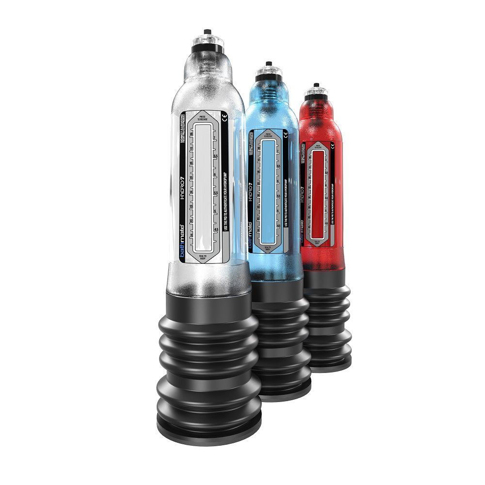 Designed for a penis size of 5-7" when erect, the Hercu... Bathmate - Hydro 7 - Clear photo-7