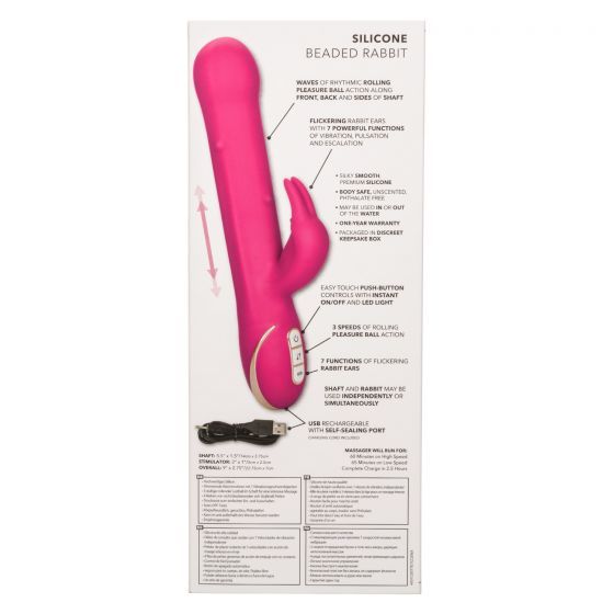 The lavish Jack Rabbit Signature Collection brings thrilling... CEN - Jack Rabbit Signature Beaded Vibe - Pink photo-11