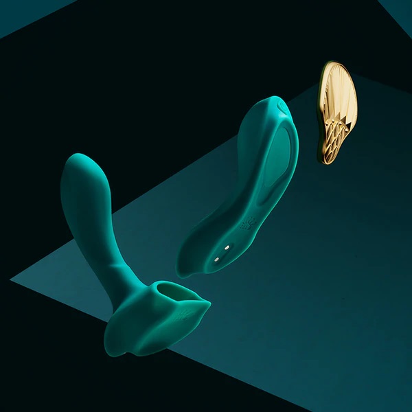 Elegant, timeless style meets ultra-comfortable ergonomic de... Zalo - Aya APP Wearable Vibrator - Obsidian Black photo-15