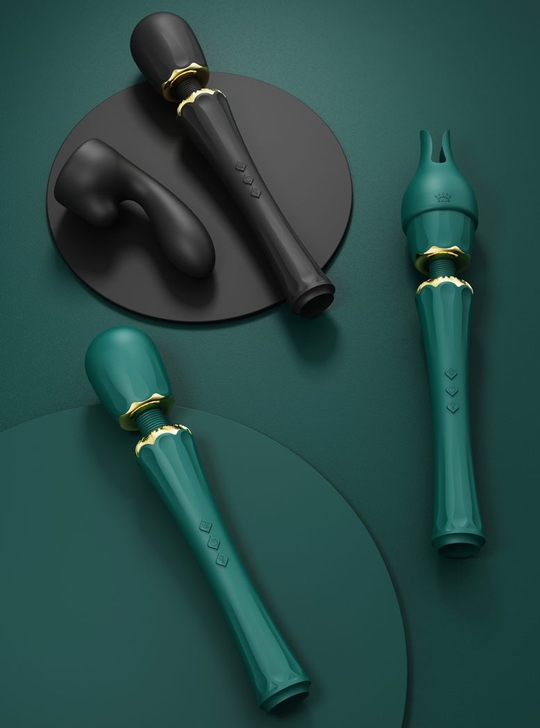 ZALO’s bestselling Legend collection has a new addition — KY... Zalo - Kyro Wand Massager - Obsidian Black photo-14