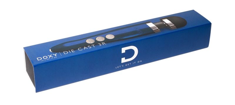 Doxy - Die Cast 3R 按摩棒 - 蓝色 Doxy - Die Cast 3R 按摩棒 - 蓝色 照片-5