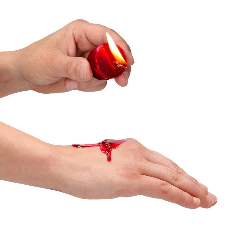 With this candle burning at a low temperature, it will not b... Ouch - Tease Candles 4 pcs Set photo-5