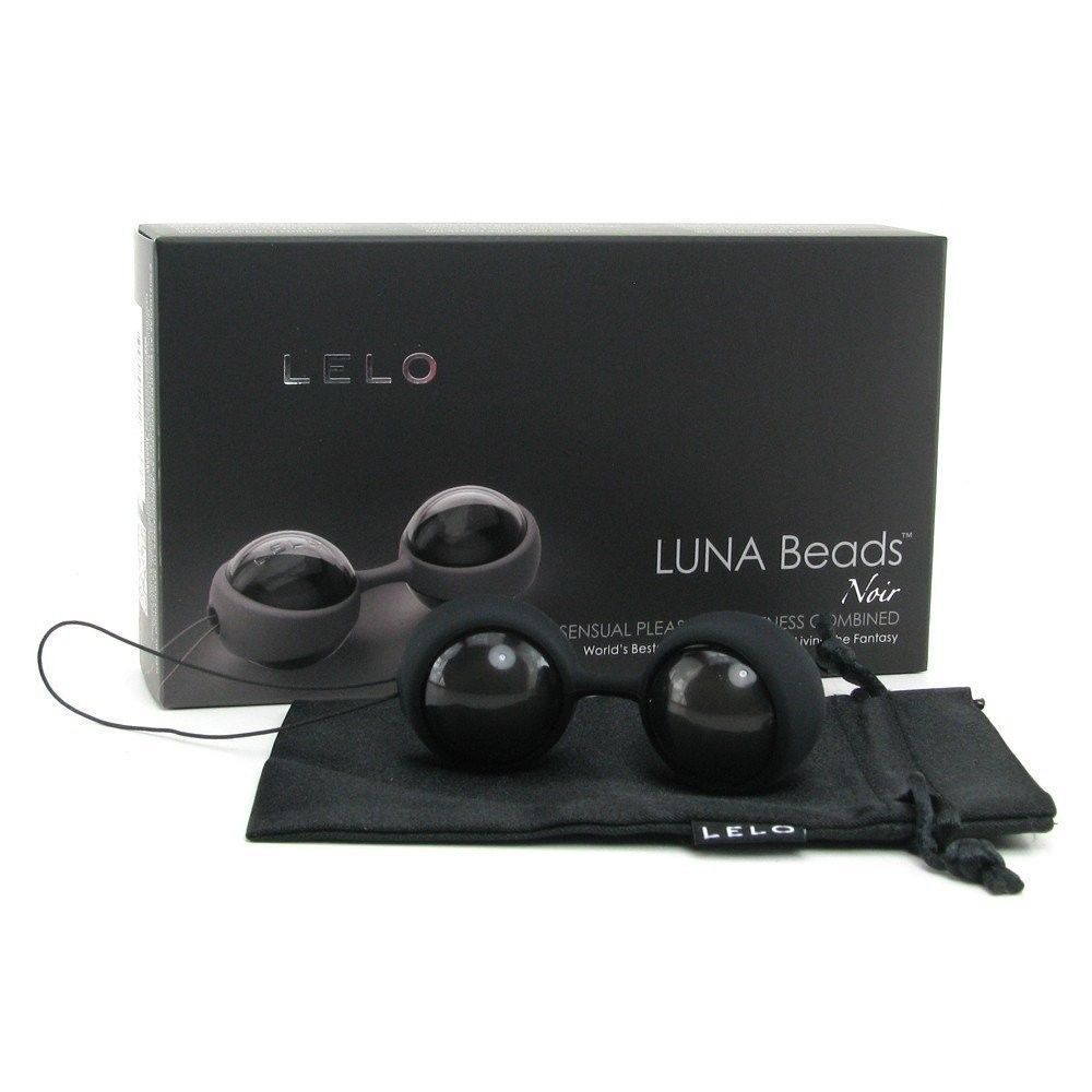 For women and couples seeking more intense intimate sensatio... Lelo - Luna Beads Noir Kegel Balls - Black photo-9