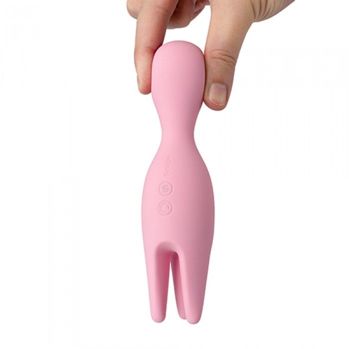 讓 Nymph 甜美溫柔的指尖穿過您的皮膚,它振動、循環、刺激您最敏感的部位,帶來一波又一波的刺激,讓您體驗高潮。
... SVAKOM - Nymph 陰蒂/ 乳頭刺激器 - 粉紅色 照片-6
