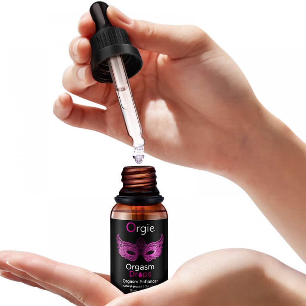 Exciting Drops for clitoral arousal. Very warming effect!
E... Orgie - Orgasm Drops Enhanced Warming - 15ml photo-2