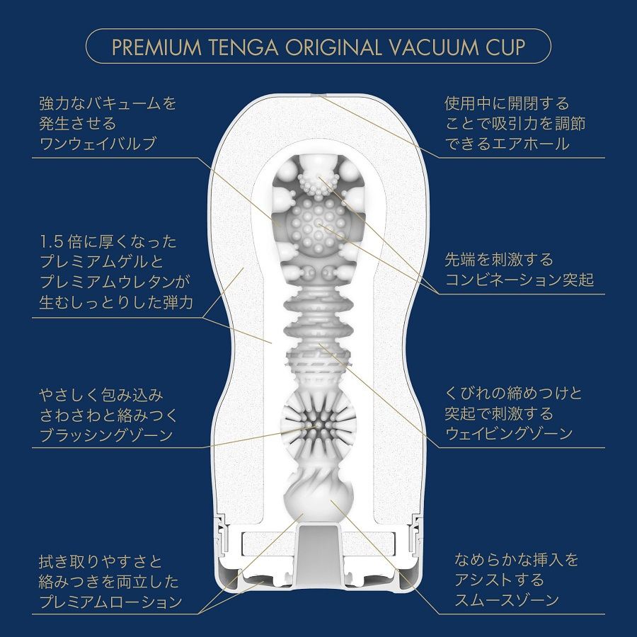 Tenga - Premium 限定版 經典真空飛機杯 Tenga - Premium 限定版 經典真空飛機杯 照片-2