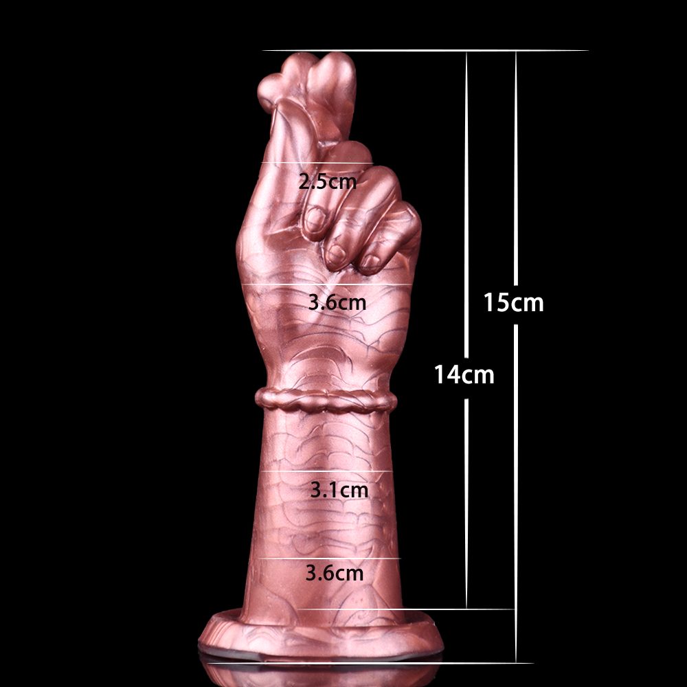 Material: liquid silicone
Total L: 15cm
Diameter: 3.6cm
Net ... FAAK - Gandharva Fisting Dildo - Deva photo-13
