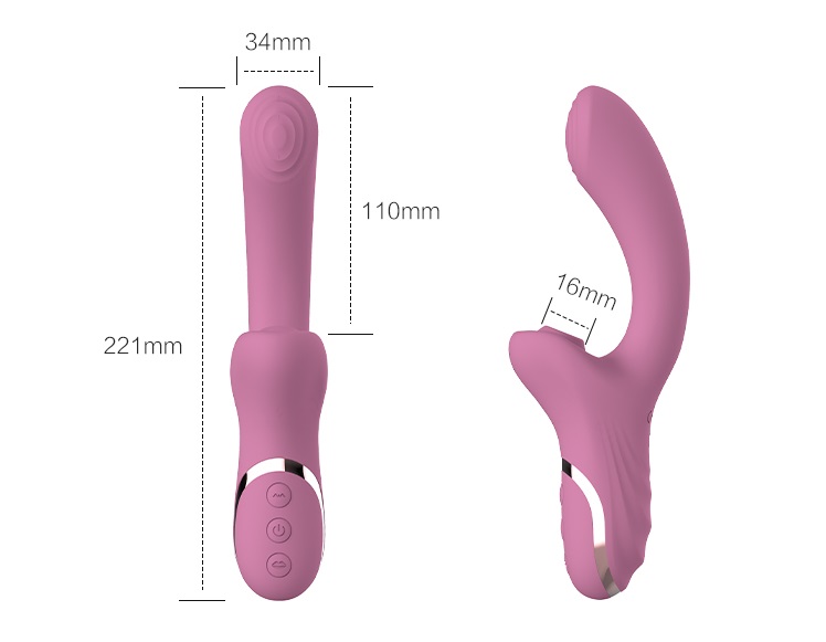 MyAiryClit
阴蒂及G点震动棒为一款高科技兔子震动器,采用空气压力波科技,以无接触方式刺激阴蒂,并... MyToys - MyAiryClit 阴蒂及G点震动棒 - 樱花色 照片-16