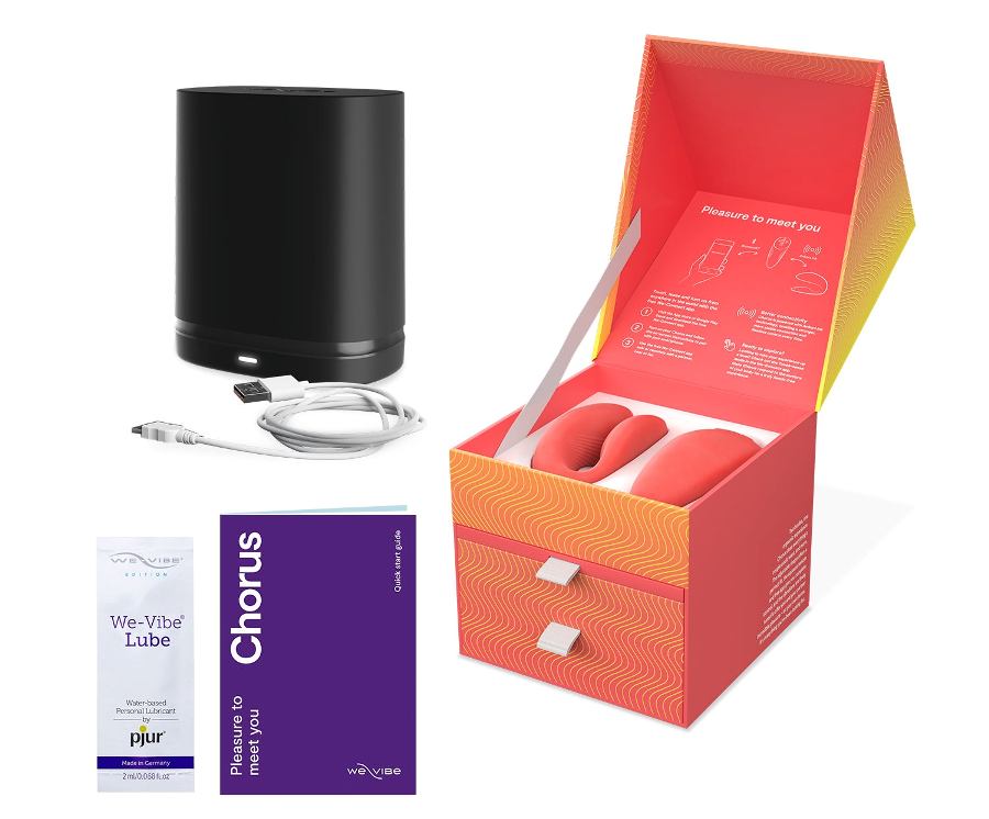 Two become one – the only remote controlled couples toy that... We-Vibe - Chorus - Crave Coral photo-13