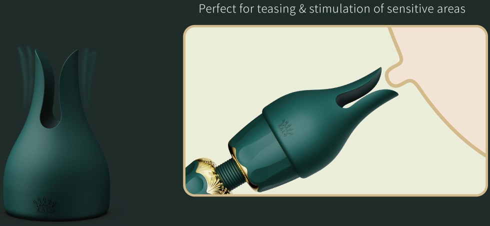 ZALO’s bestselling Legend collection has a new addition — KY... Zalo - Kyro Wand Massager - Obsidian Black photo-18