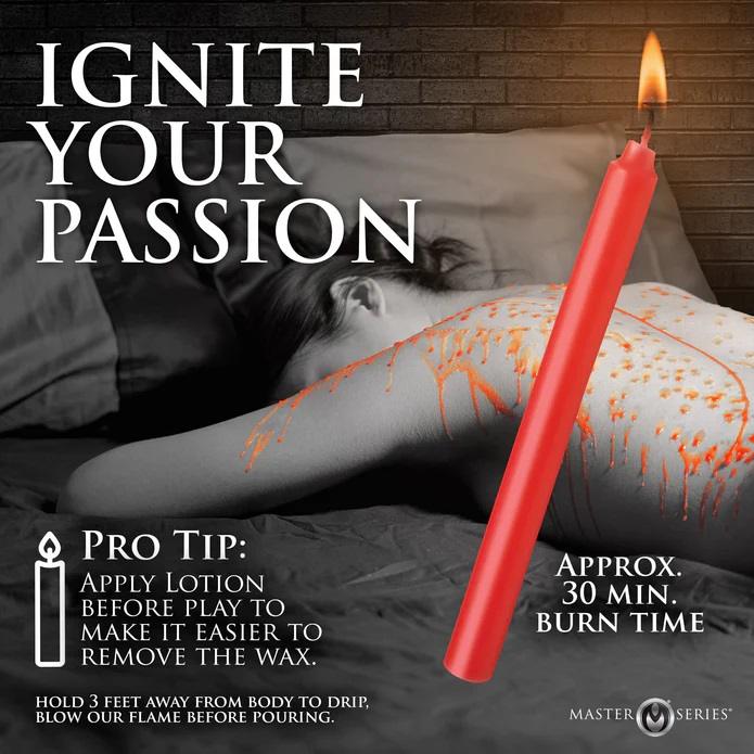 Introducing the Scraper & Wax Play Candle Set – perfect for ... Master Series - Drip Sensation Spoon & Candle Set photo-4