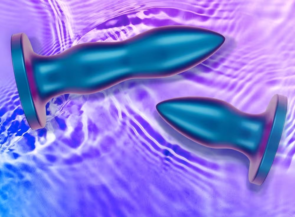 Plug duo for the curious and connoisseurs!
Butt plug set Dee... Durex - Deep & Deeper Plug Set - Blue photo-3