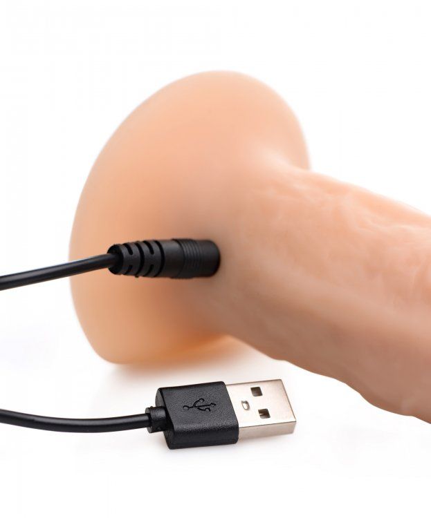 Get pummeled by the thrilling thuds of a dildo powered by ma... Thump It - 7x Remote Control Thumping Dildo M-size photo-6