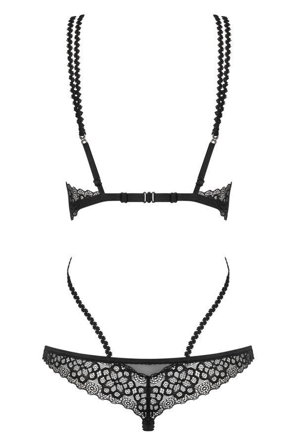 Do you want to feel more power at night? With Liferia teddy,... Obsessive - Liferia Cupless Teddy - Black - S/M photo-8
