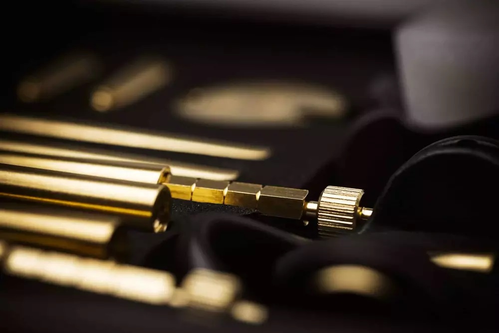Made from 24-carat gold, the Jes Extender Gold is one of the... Jes-Extender - Gold Standard Penis Enlarger photo-7