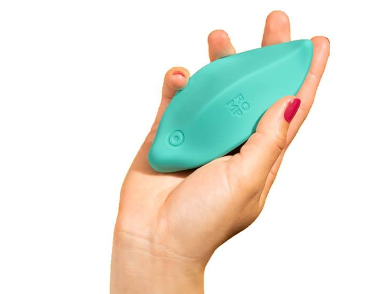 ROMP Wave is a lay-on vibrator that provides deep clitoral s... Romp - Wave - Green photo-2
