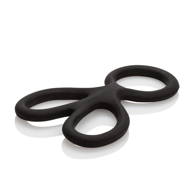 Extend your ecstasy with the easy to use Silicone Ball Sprea... CEN - Silicone Ball Spreader - Black photo-3