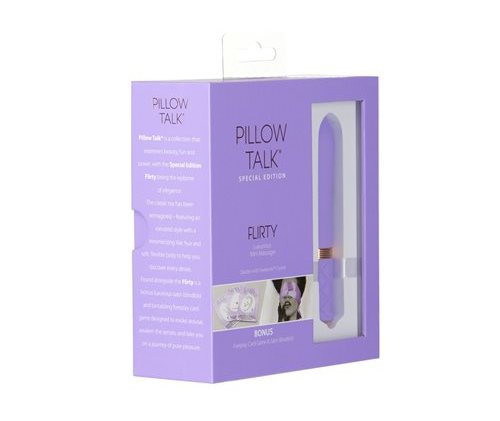 This luxurious mini massager from Pillow Talk is getting a m... Pillow Talk - Flirty Vibe - Purple photo-10