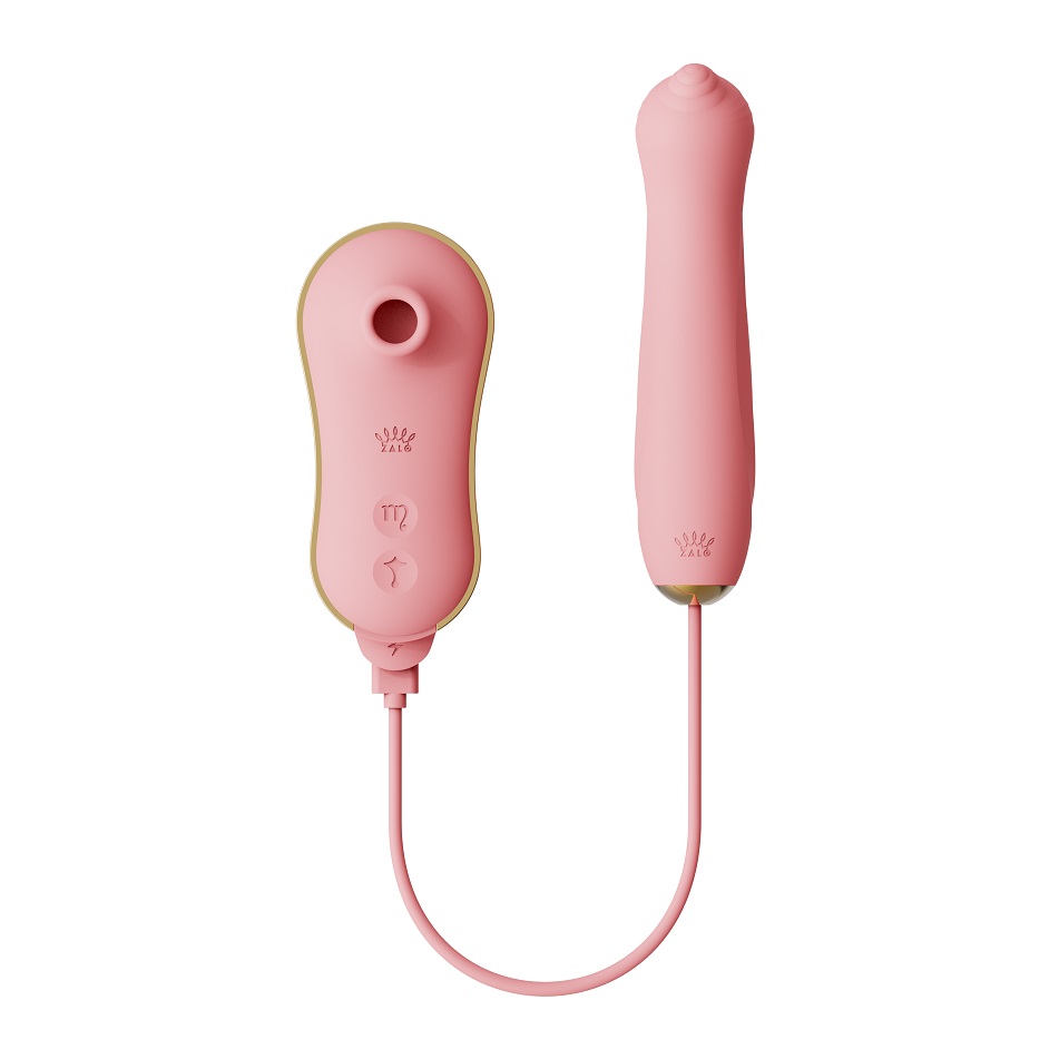 Inspired by unicorns in mythology, they symbolize purity, no... Zalo - Unicorn APP Massager Set - Strawberry Pink photo-8