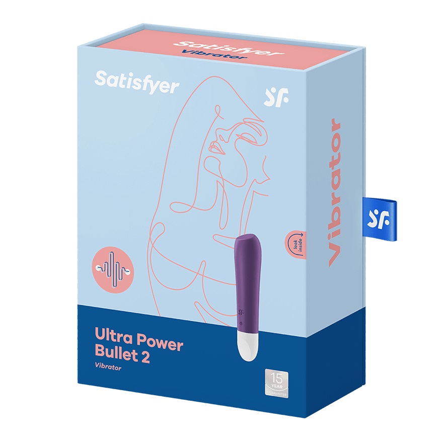 與 Satisfyer 震動子彈 系列的其他成員一樣,Satisfyer 震動子彈 2 因其緊湊的設計和簡單的一鍵式操作... Satisfyer - Ultra Power 震動子彈 2 - 紫色 照片-6