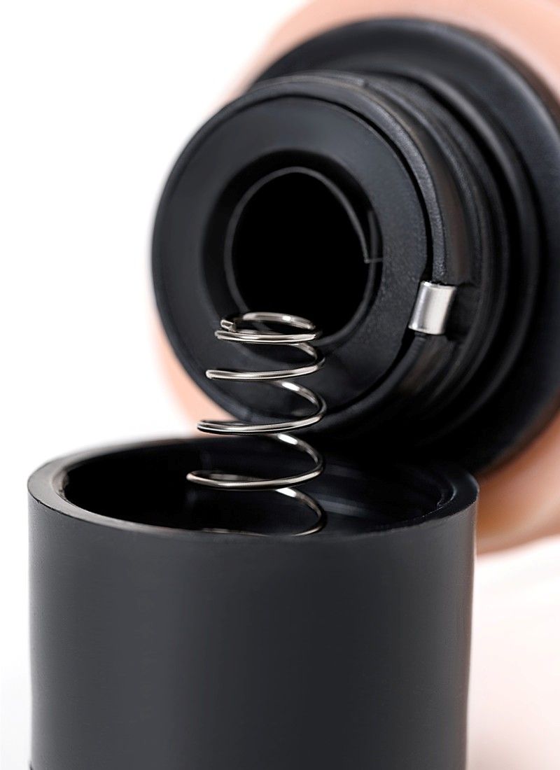 It is a great, easy to use toy and with a simple twist of th... A-Toys - Multi-Speed Vibro Dildo 17cm - Flesh photo-7