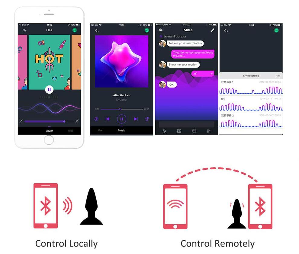 Equinox is an APP-controlled anal vibrator with suction-cup ... Magic Motion - Equinox Anal Plug photo-4