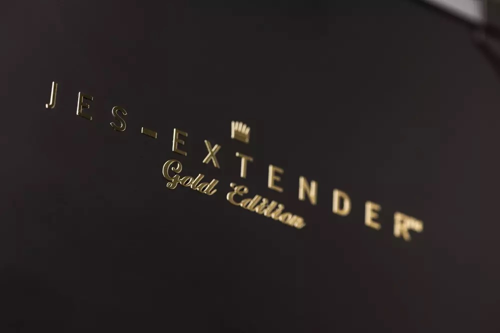 Made from 24-carat gold, the Jes Extender Gold is one of the... Jes-Extender - Gold Standard Penis Enlarger photo-8