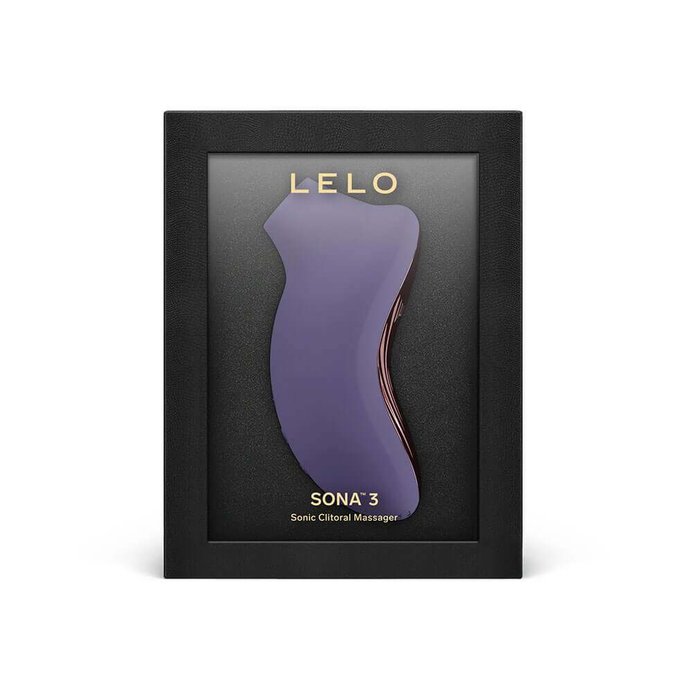 Discover the LELO Sona 3, a revolutionary sonic clitoral... Lelo - Sona 3 Clitoris Massager - Cyber Purple photo-6